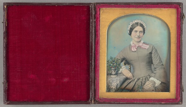 Unknown, [Portrait of a Seated Woman]