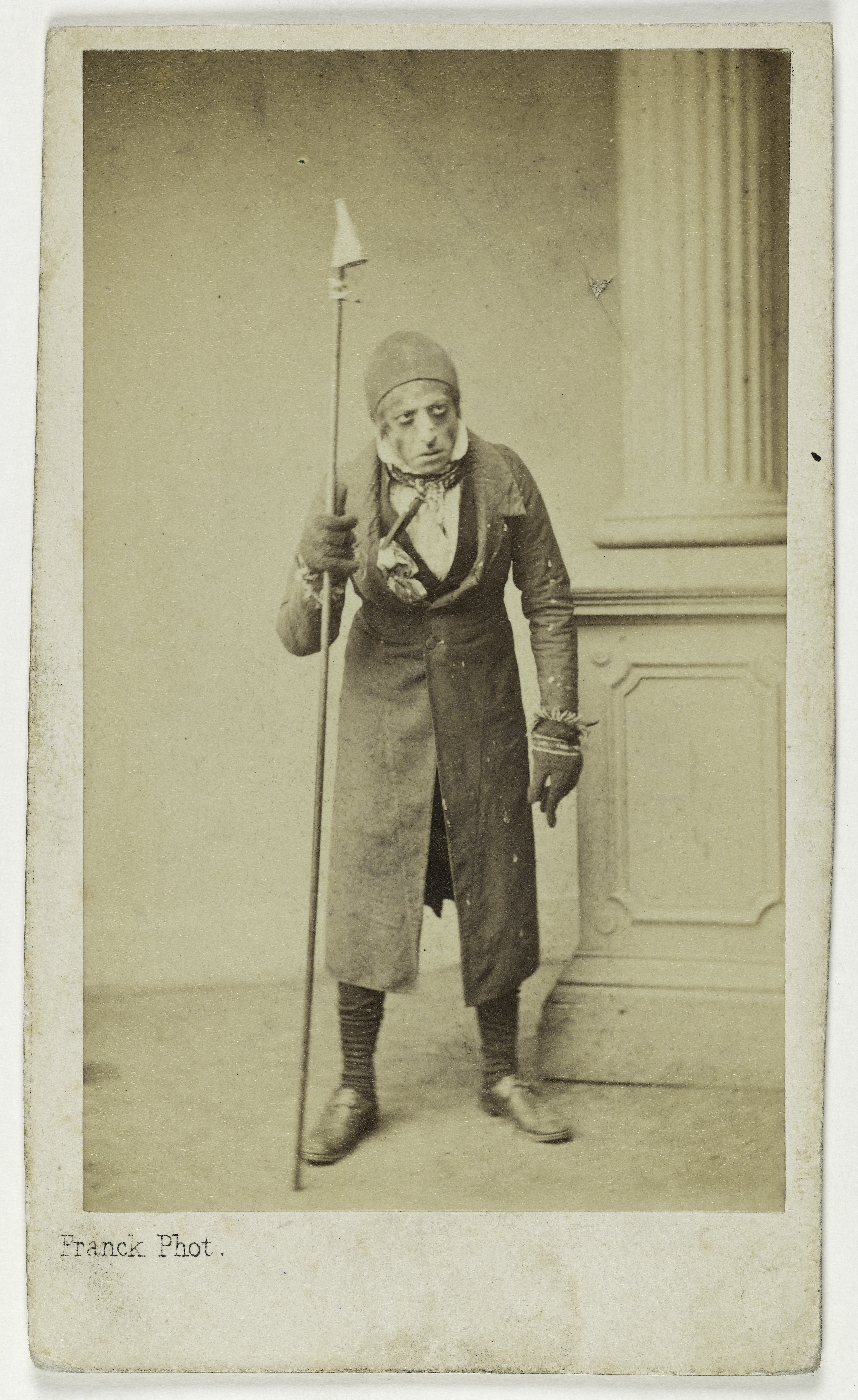 Franck, Portrait de Ed. Hamburger, acteur