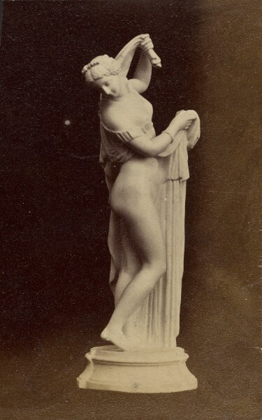Unknown, [Statue of partially draped female figure]