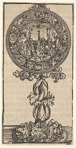 Lucas Cranach the Elder, A Silver-Gilt Pacifical with a Crucifixion, from the "Wittenberg Reliquaries"