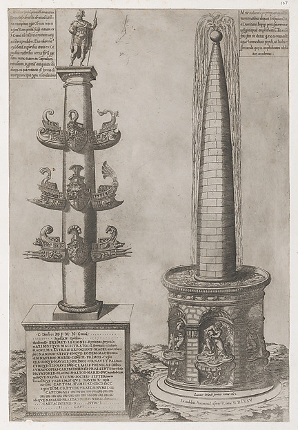 Anonymous, Column of Duilius, from "Speculum Romanae Magnificentiae"