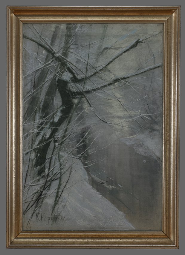 Karl Hagemeister, Winterlandschaft, um 1907