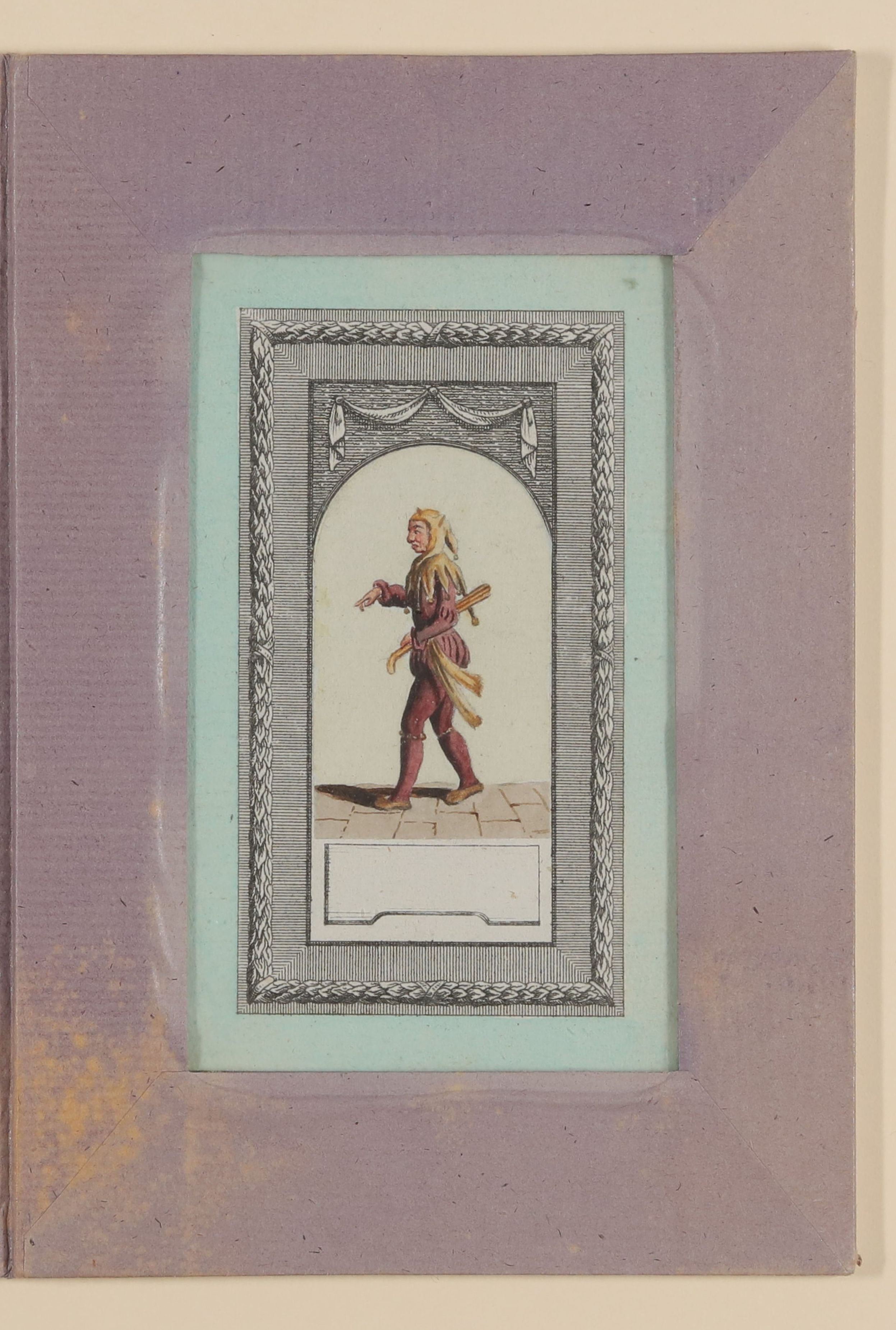 Daniel Nikolaus Chodowiecki, Narr [Teil der Kassette "CHODOWIECKI, MANNSPERSONEN, Bd. 4"]