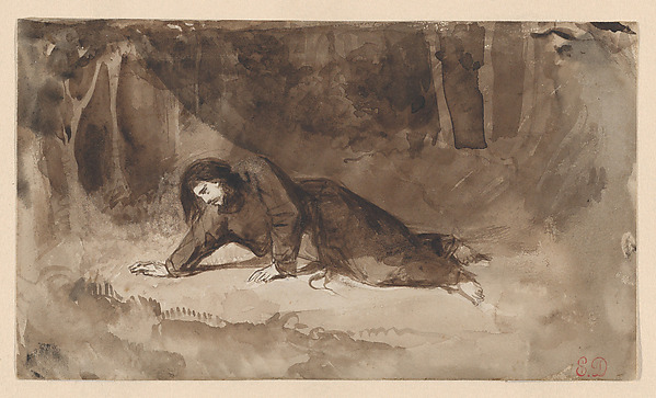 Eugène Delacroix, The Agony in the Garden