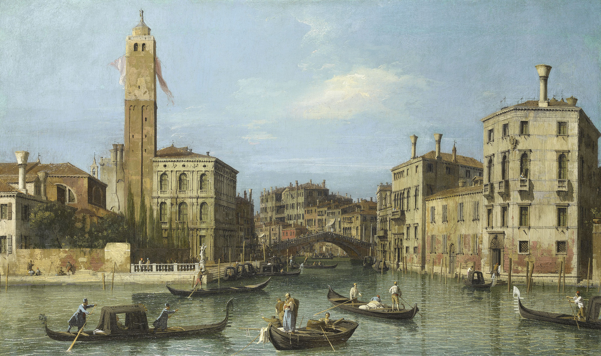 Canaletto, Venice: San Geremia and the Entrance to the Cannaregio