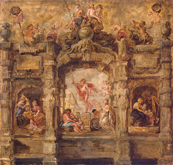 Peter Paul Rubens, Mercury Moving away (Mercurius Abituriens)