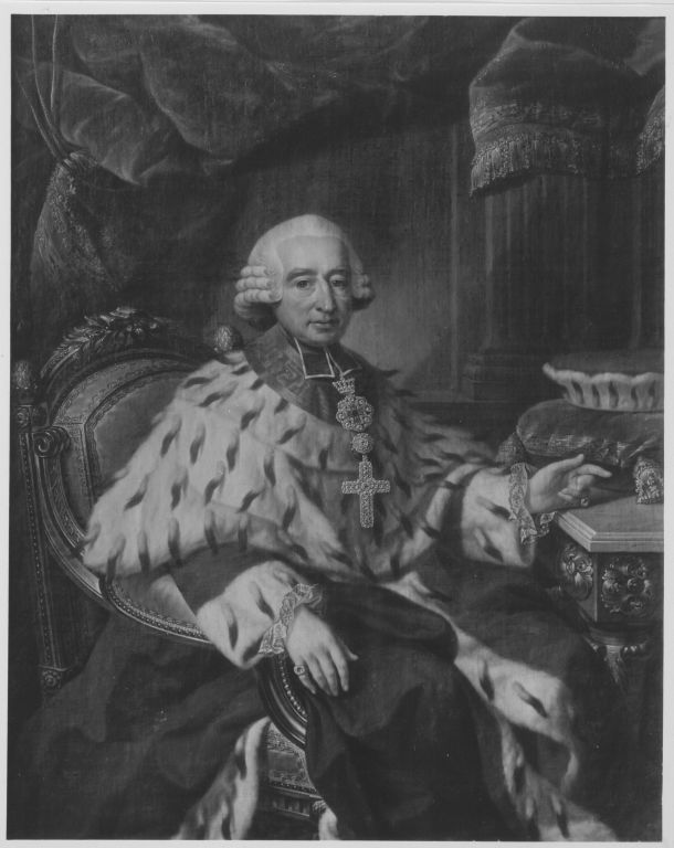 Georg Anton Abraham Urlaub, Bildnis Friedrich Karl Joseph Reichsfreiherr von Erthal, Kurfürst von Mainz (1719-1802)