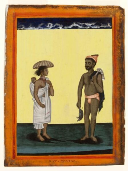 Unknown, A rat-catcher and his wife