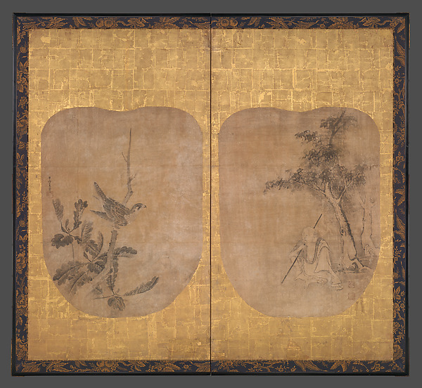 Soga Nichokuan, Daoist Sage and Hawk