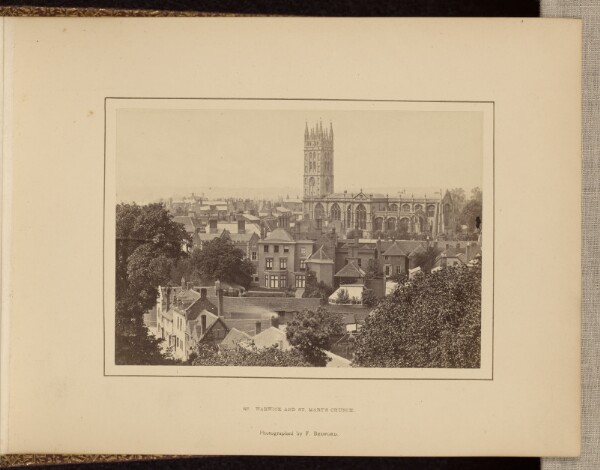 Francis Bedford, Warwick and St. Mary's Church