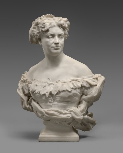 Jean-Baptiste Carpeaux, Portrait of Nadine Dumas (Madame Alexandre Dumas Fils 1827 - 1875)