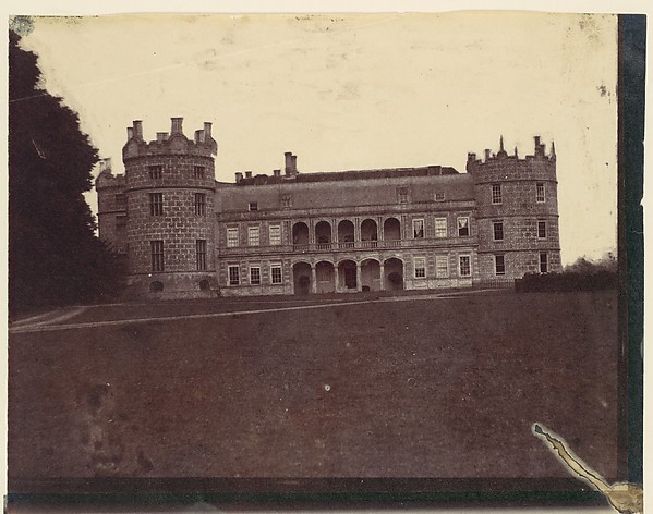 Unknown, [Castle with Round Towers Seen from the Grounds]