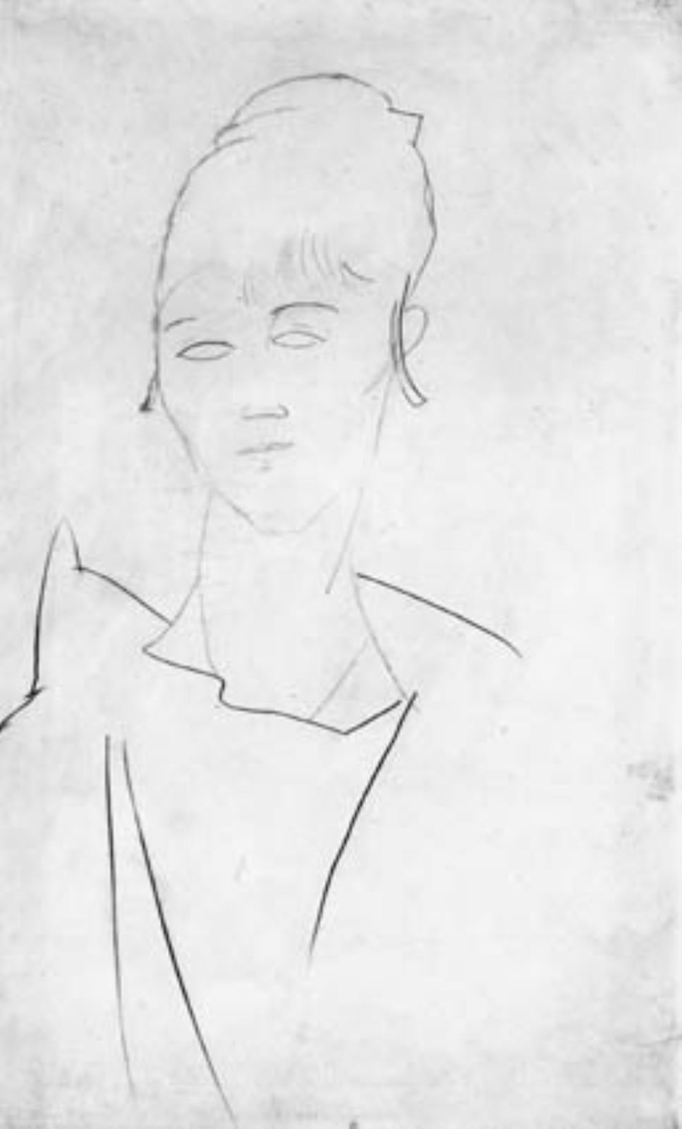 Amedeo Modigliani, Portræt af Gabrielle Souenne