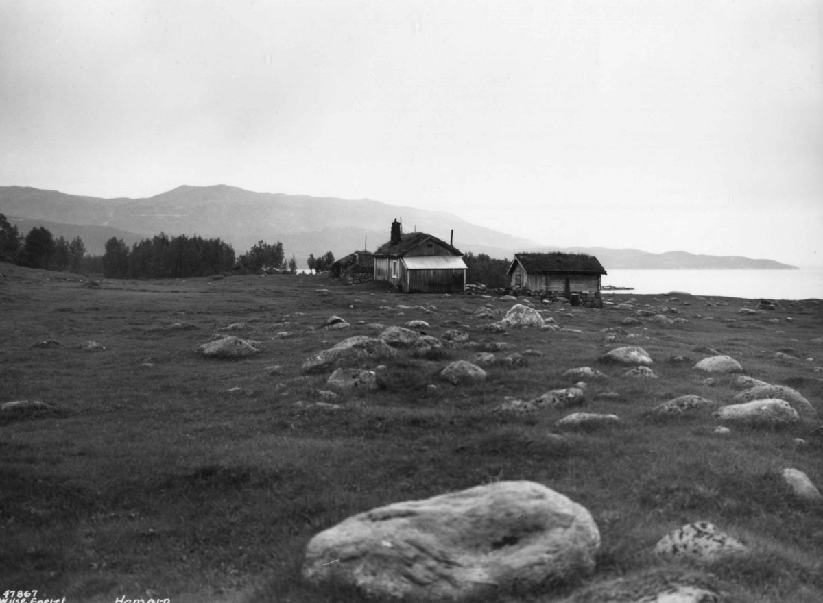 Anders Beer Wilse, Hamaren, Mosvatnet, Bebyggelse
