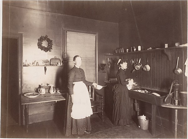 Unknown, [Two Women in a Kitchen]