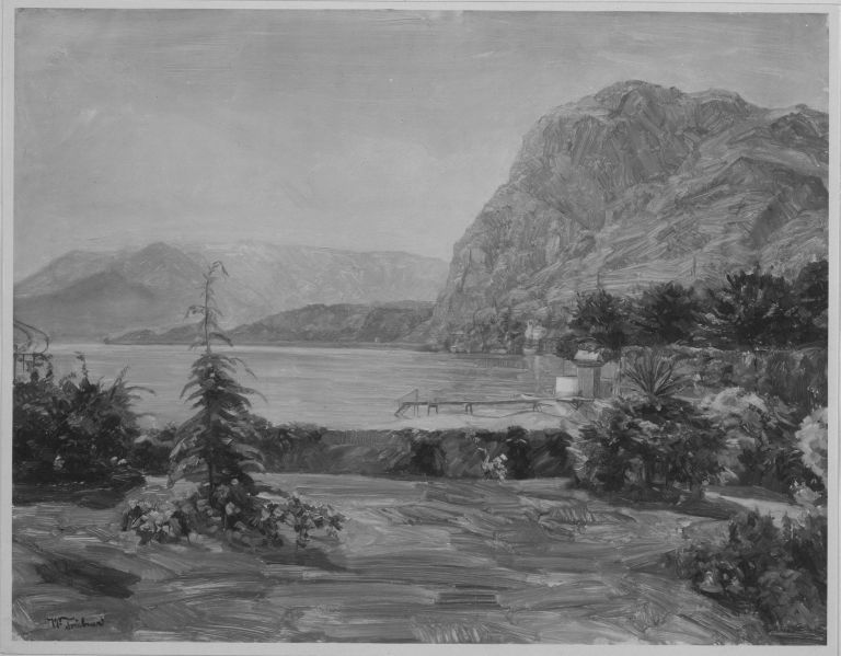 Wilhelm Trübner, Am Comer See