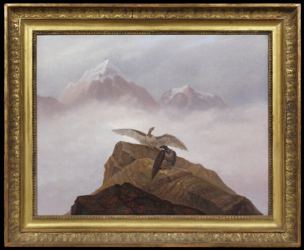 Carl Gustav Carus, Fantasi från Alperna