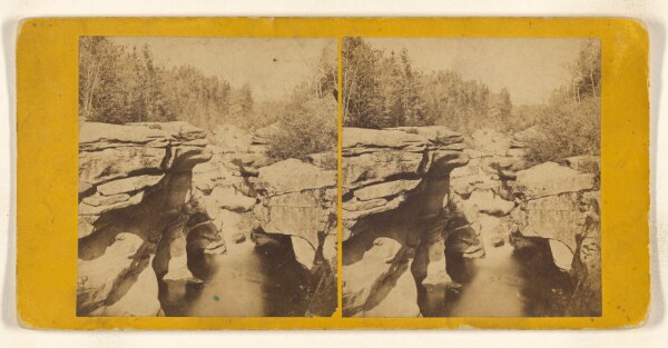 John B. Heywood, Upper Falls of the Ammonoosuc. [White Mountain]