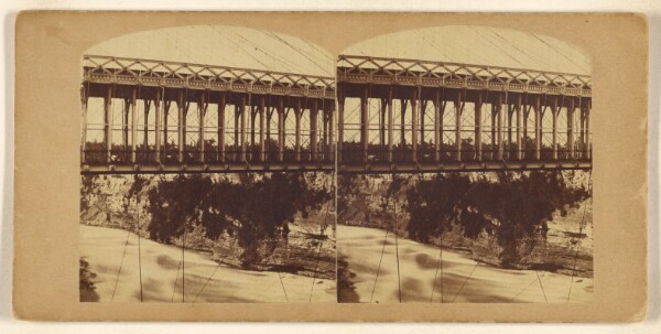 William England, Niagara Suspension Bridge.