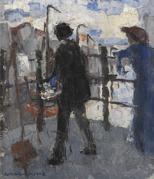 Rik Wouters, The Painter on the Hoogbrug in Mechelen