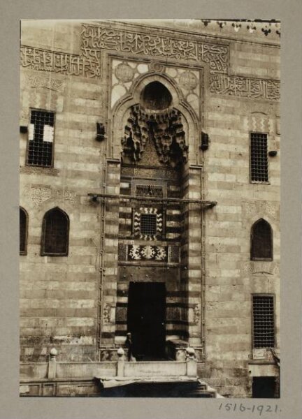 K.A.C. Creswell, Entrance portal of the funerary complex of Mamluk Sultan Qansuh al-Ghawri, Cairo