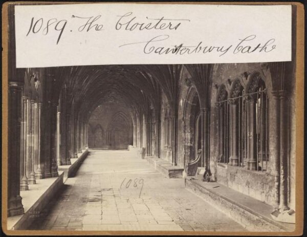 Francis Frith, The Cloisters.  Canterbury Cath'l