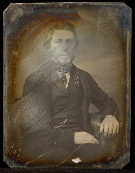 Jacob Byerly, [Portrait of a Seated Man with Chin Beard]