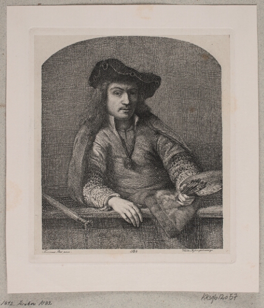 Vilhelm Kyhn, Selvportræt af Ferdinand Bol