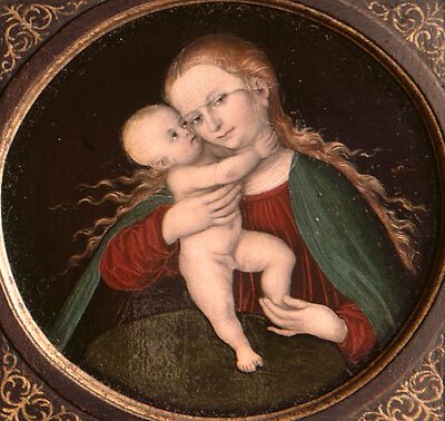 Lucas Cranach the Elder, Virgin and Child