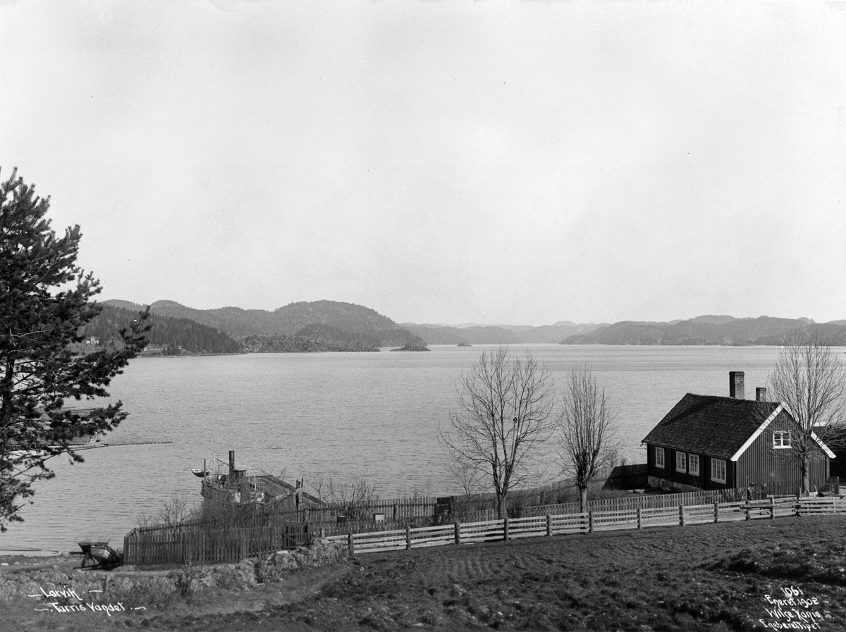 Anders Beer Wilse, Prot: Larvik - Farris Vannet Mai 1902