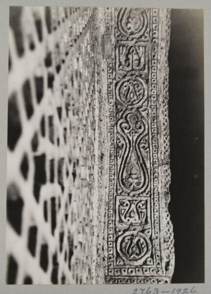 K.A.C. Creswell, Soffits of windows in the mosque of Ahmad ibn Tulun, Cairo