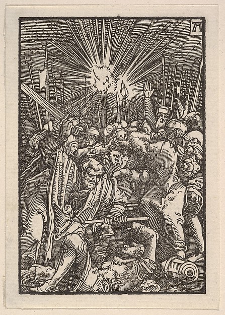 Albrecht Altdorfer, The Arrest of Christ, from "The Fall and Salvation of Mankind Through the Life and Passion of Christ"