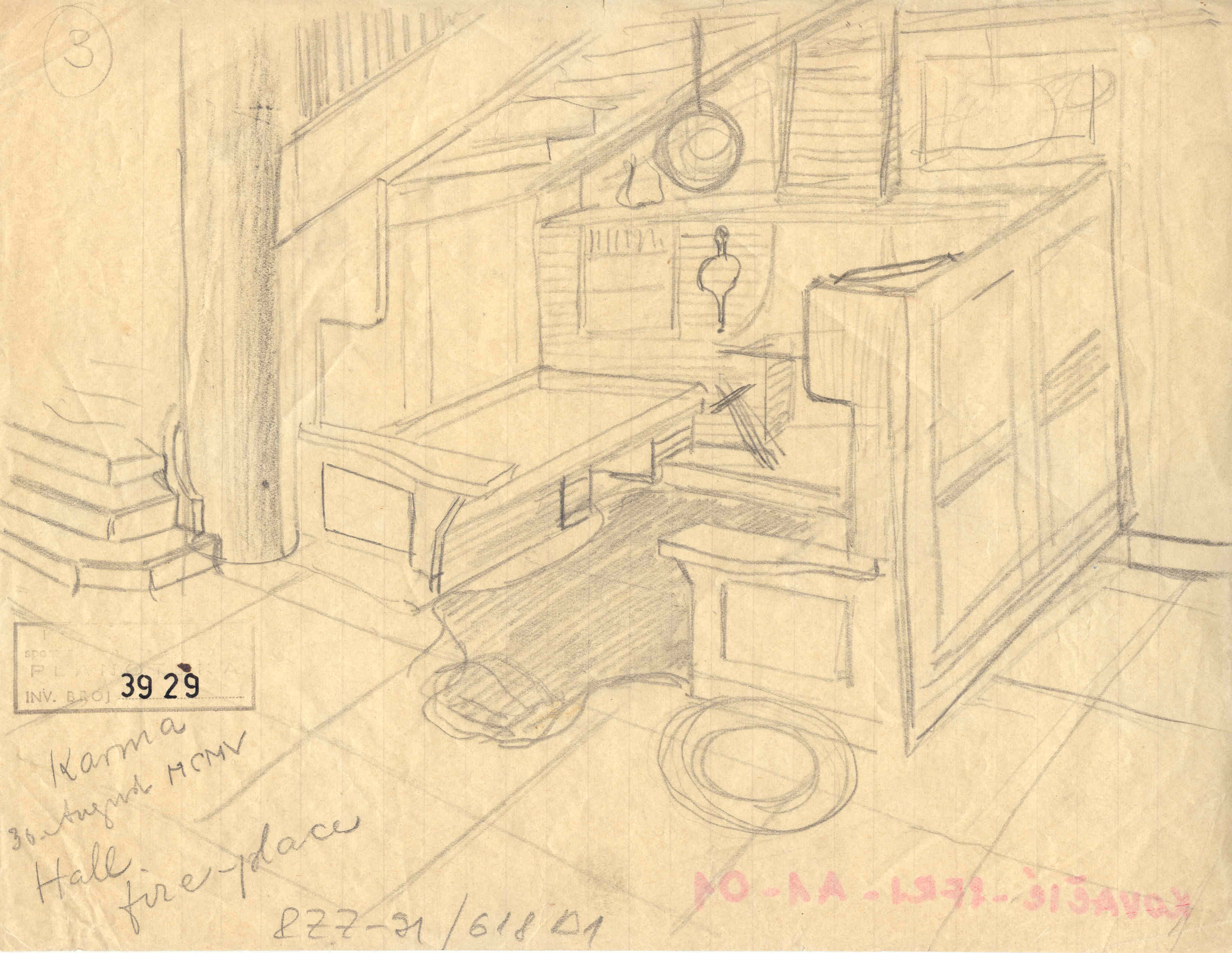 Adolf Loos, Adolf Loos, Vila Karma, studija interijera