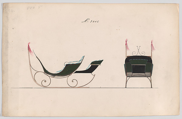 Brewster & Co., Rumble Sleigh #3405