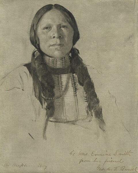George de Forest Brush, An Arapahoe Boy