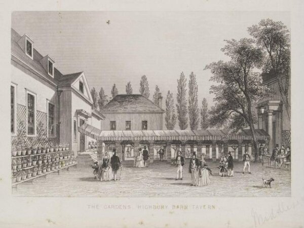 Unknown, The Gardens, Highbury Barn Tavern