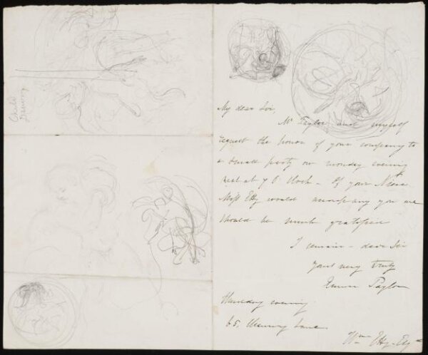 William Etty, Drawing