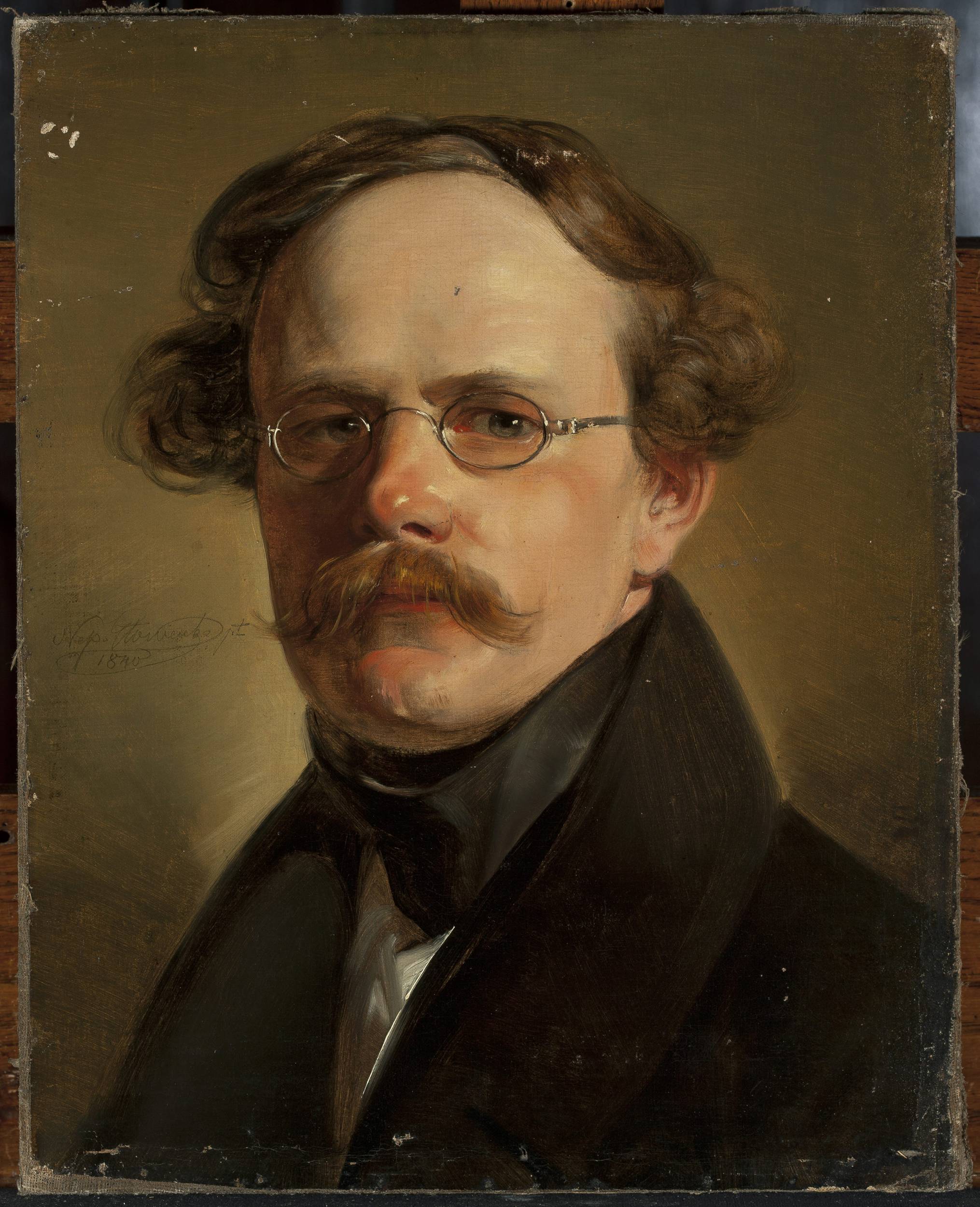 Jan Nepomucen Głowacki, Portrait of Antoni Paszyc, colonel