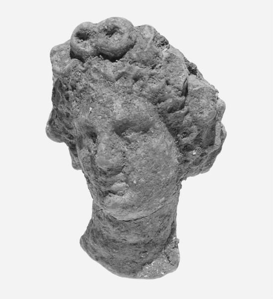 Unknown, Head with Wreath