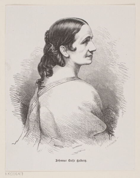 H.P. Hansen, Johanne Luise Heiberg