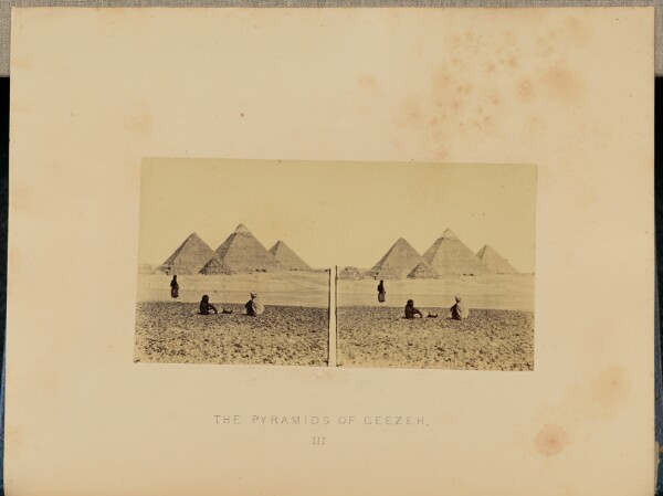 Francis Frith, The Pyramids of Geezeh