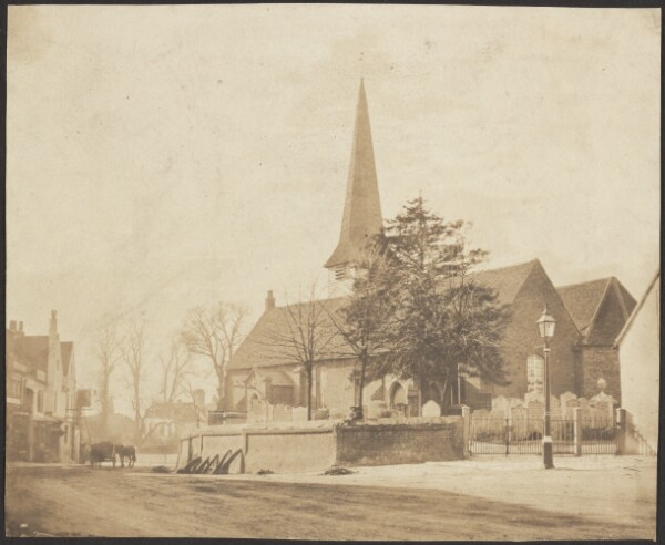 Unknown, [Church and Town Square]