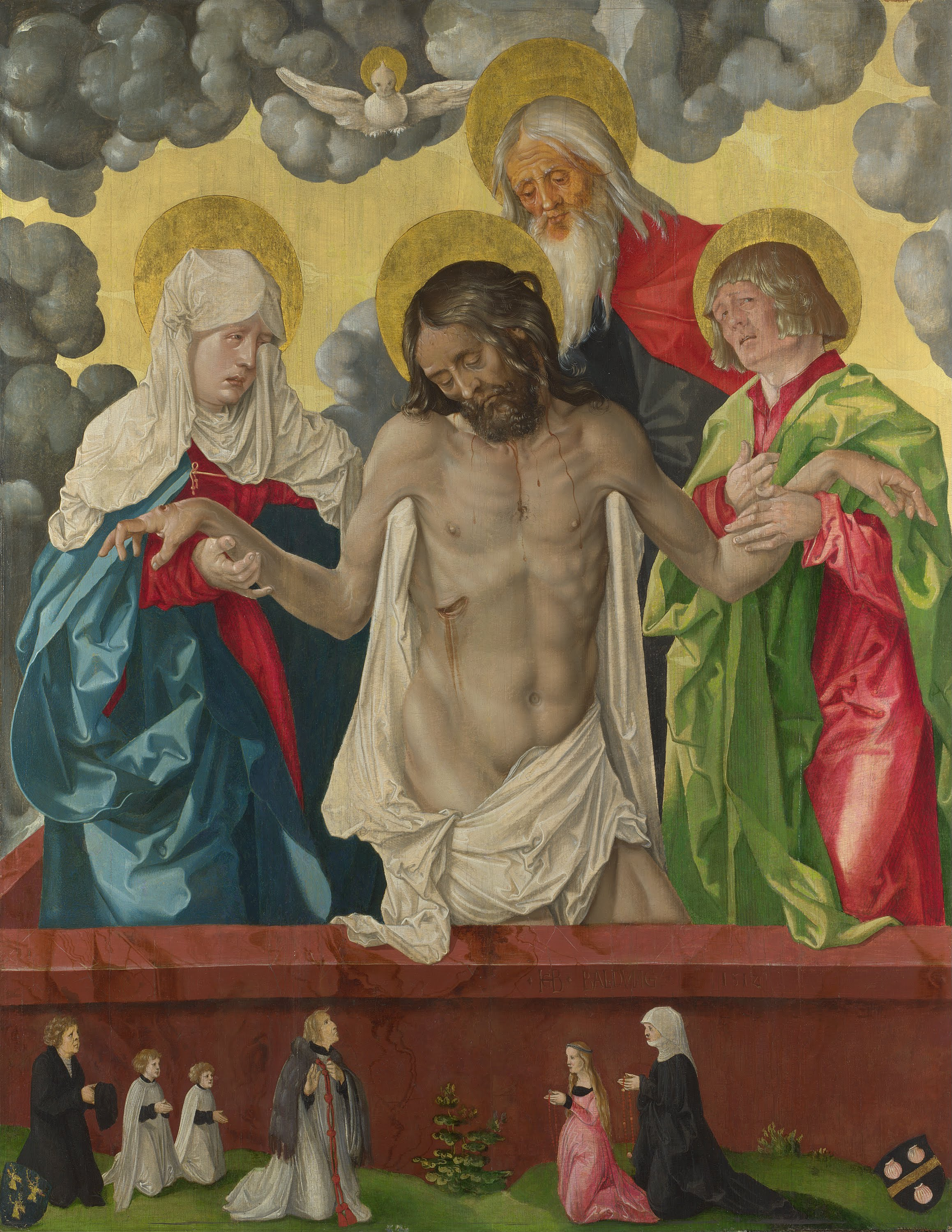 Hans Baldung Grien, The Trinity and Mystic Pietà