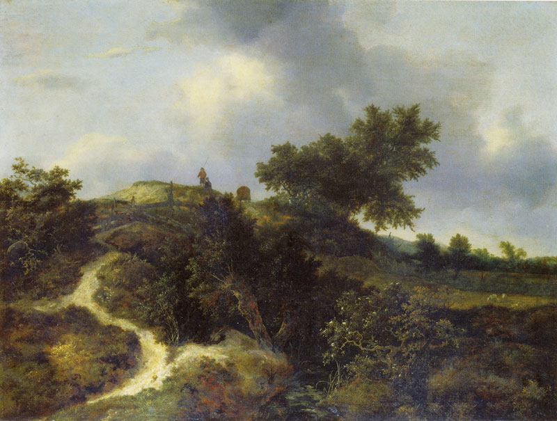 Jacob van Ruisdael, Road in the Dunes