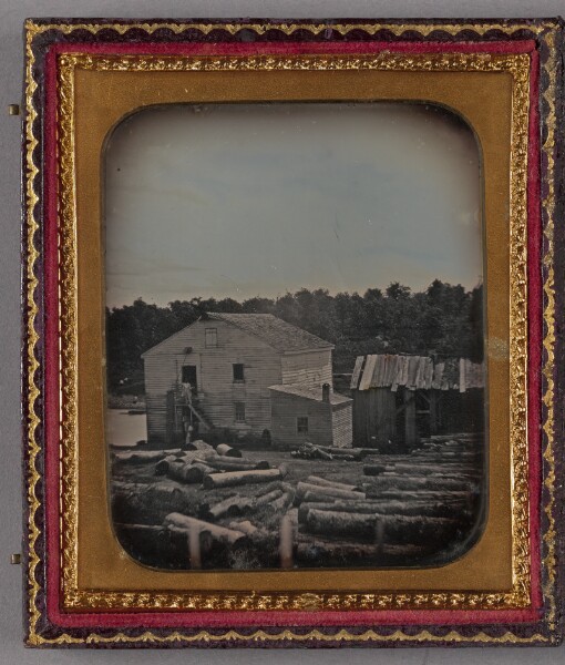Unknown, Outdoor Scene: Lumber Mill