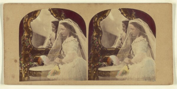 London Stereoscopic and Photographic Company, [Veiled Bride]