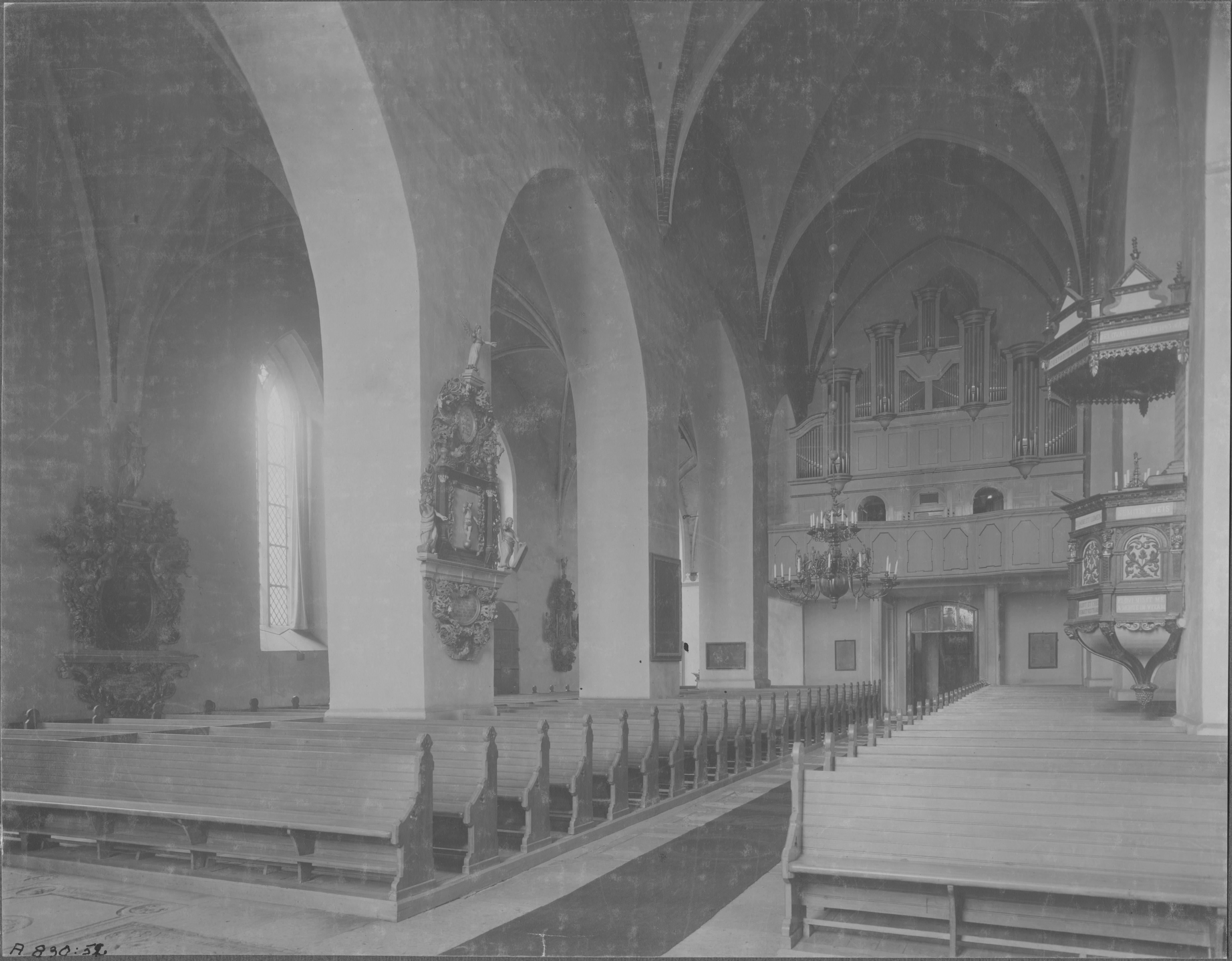 Johan Emanuel Thorin, Skänninge, Vårfrukyrkan