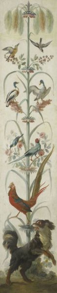 anonymous, Decorative Depiction with Plants and Animals