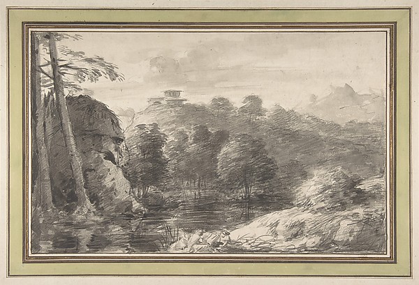 Anonymous, French, 18th century, Italian Landscape