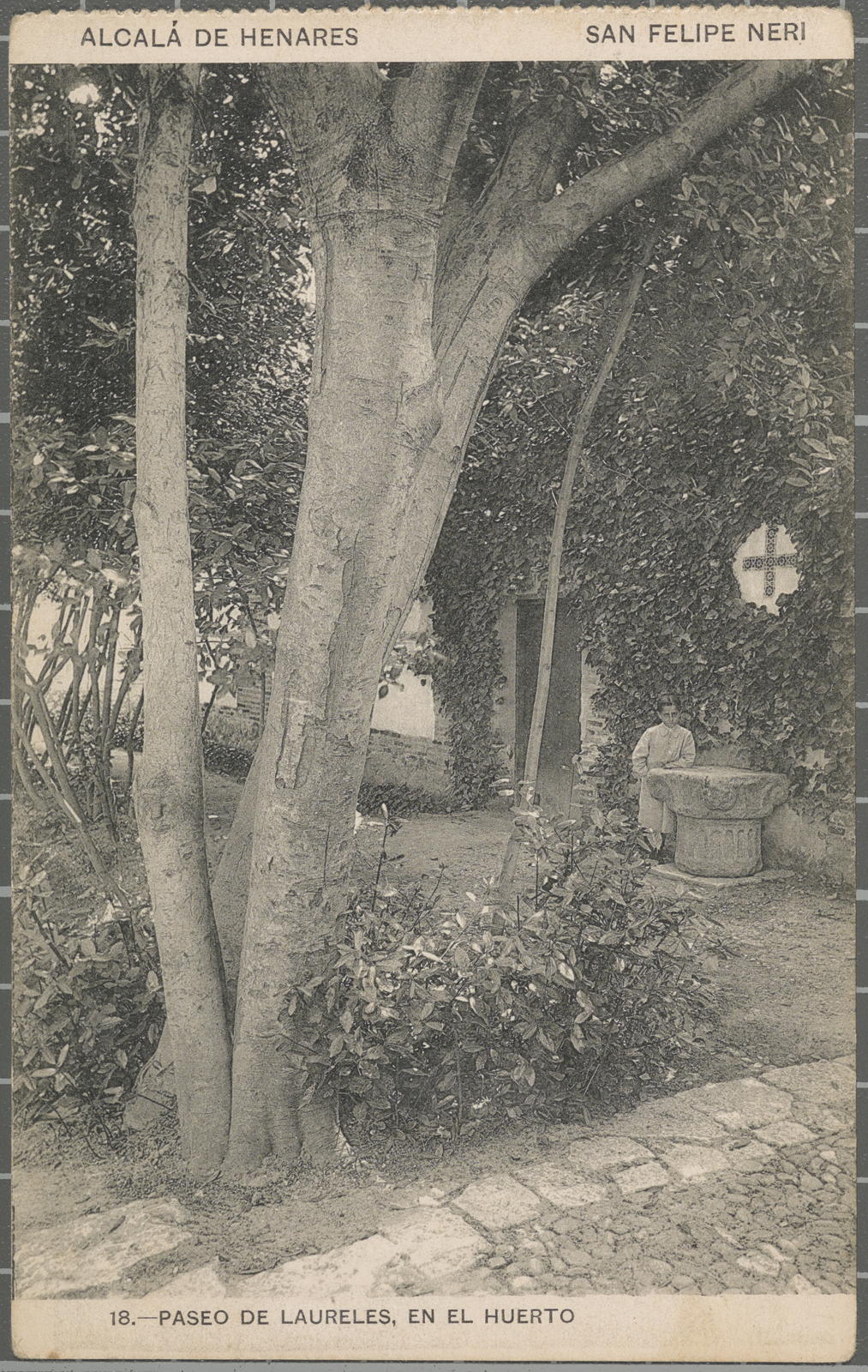 Desconegut, Alcalá de Henares. San Felipe Neri. 18.-Paseo de Laureles, in the Huerto